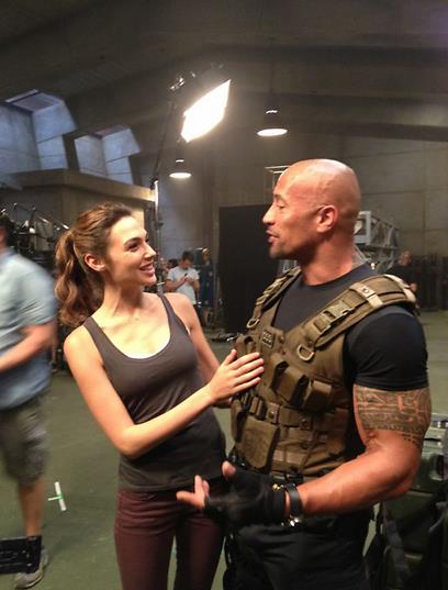 Fast and Furious 6 Dwayne Johnson and Gal Gadot